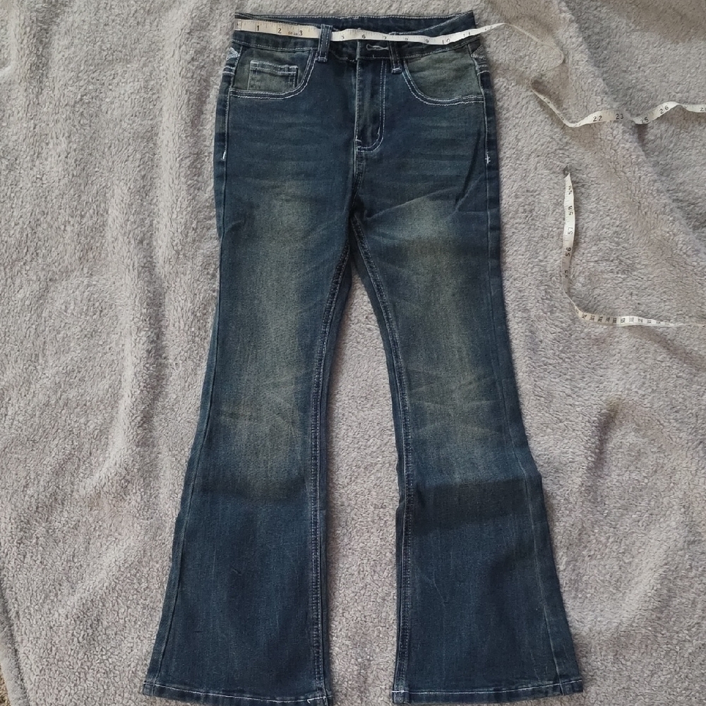 Girls Super Cute Blue Jeans